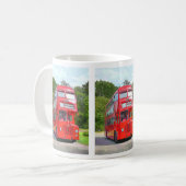 BRITISCHER ROTER BUS KAFFEETASSE (Vorderseite Links)