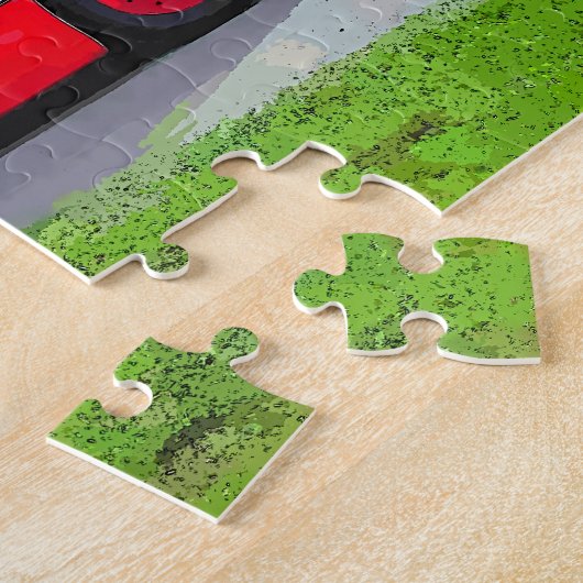 BRITISCHER ROTER BUS PUZZLE (Seite)