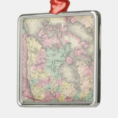 Britischer, russischer u. dänischer Besitz Silbernes Ornament (Links)