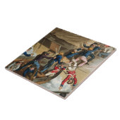 Britischer Seemann-Boarding ein Mann des Krieges, Fliese (Seite)