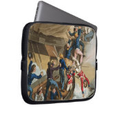 Britischer Seemann-Boarding ein Mann des Krieges, Laptopschutzhülle (Vorne Rechts)