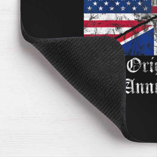 Britischer Spaß 4. Juli Pun Joke Zitat Mousepad (Ecke)
