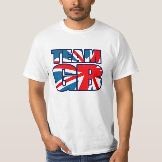 Britischer Team GB-Gewerkschafts-Jack-T - Shirt (Vorderseite)