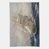 Britischer Tee-Scherer Thermopylae Handtuch (Vertikal)