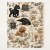 Britischer Teeraum Cockapoo Planer (Rückseite)