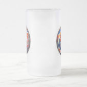 Britischer Tourismus Mattglas Bierglas (Mittel)