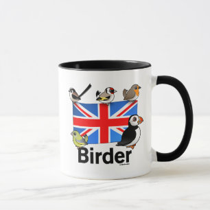 BRITISCHER Vogelbeobachter Tasse