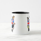 BRITISCHER Vogelbeobachter Tasse (Zentrum)