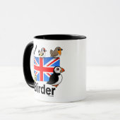 BRITISCHER Vogelbeobachter Tasse (Vorderseite Links)