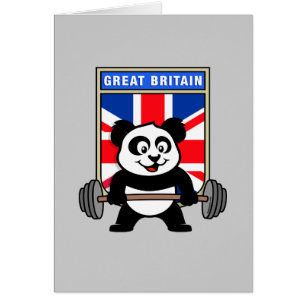BRITISCHER Weightlifting-Panda