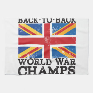 Britischer Weltkrieg-Sieg Handtuch