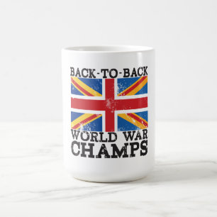 Britischer Weltkrieg-Sieg Kaffeetasse