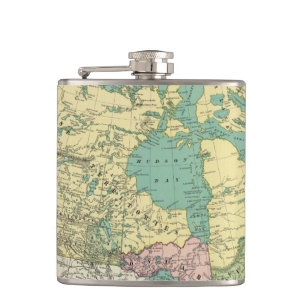 Britisches Amerika Flachmann