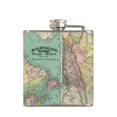 Britisches Amerika Flachmann (Rückseite)