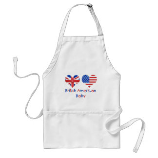 Britisches amerikanisches Baby Schürze