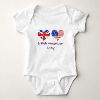 Britisches amerikanisches Baby Strampler
