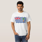 Britisches der Ozean-Gebiets-Flagge IO T-Shirt (Vorne ganz)