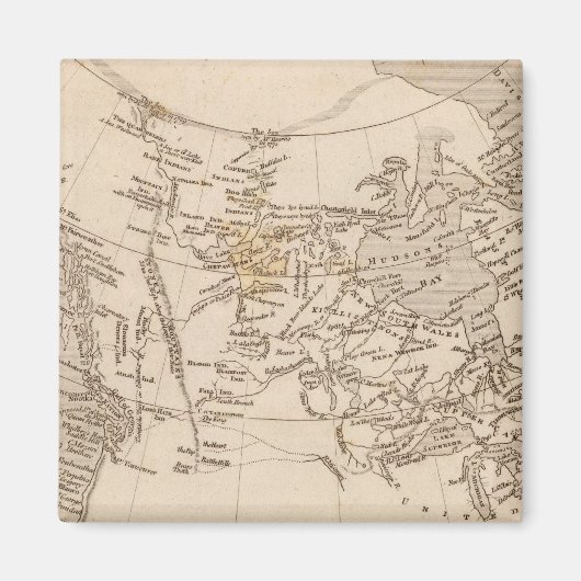 Britisches Eigentum in Amerika Magnet (Vorne)