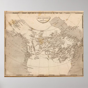 Britisches Eigentum in Amerika Poster