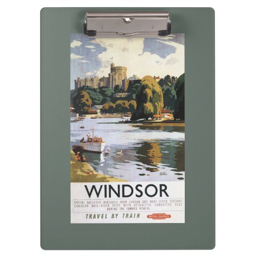 Britisches Eisenbahnen Windsor Klemmbrett (Vorderseite)