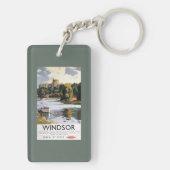 Britisches Eisenbahnen Windsor Schlüsselanhänger (Rückseite)