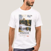 Britisches Eisenbahnen Windsor T-Shirt (Vorderseite)