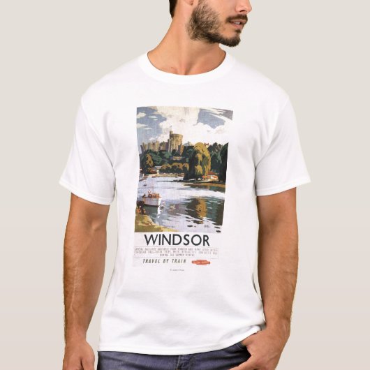 Britisches Eisenbahnen Windsor T-Shirt (Vorderseite)
