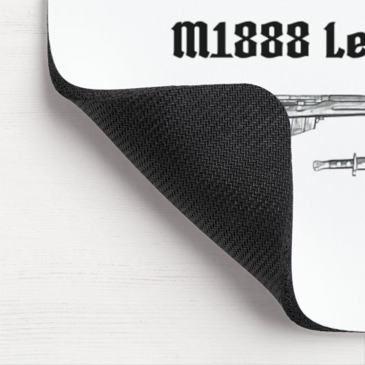 Britisches Empire P1888 Lee Metford Rifle Mousepad (Ecke)