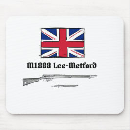 Britisches Empire P1888 Lee Metford Rifle Mousepad