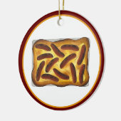 Britisches englisches Lebensmitteltoad in den Hole Keramik Ornament (Links)