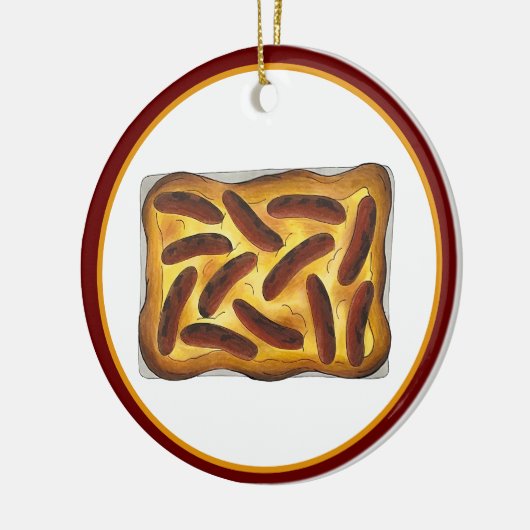 Britisches englisches Lebensmitteltoad in den Hole Keramik Ornament (Links)