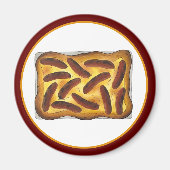 Britisches englisches Lebensmitteltoad in den Hole Magnet (Vorne)