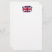 BRITISCHES FLAGGE Briefpapier (Vorne/Hinten)