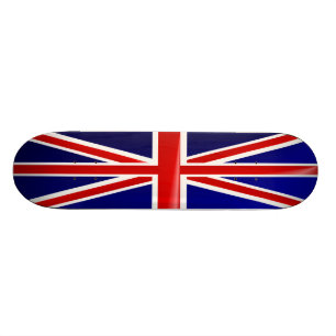 Britisches Flaggen-Skateboard Skateboard