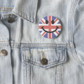 Britisches Flaggengesicht Button (Beispiel)