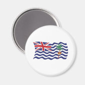 Britisches Flaggenmagnet für den Indischen Ozean Magnet (Vorderseite/Rückseite)