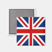 Britisches Flaggenmagnet Magnet (Vorderseite/Rückseite)