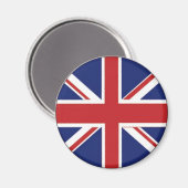 Britisches Flaggenmagnet Magnet (Vorderseite/Rückseite)