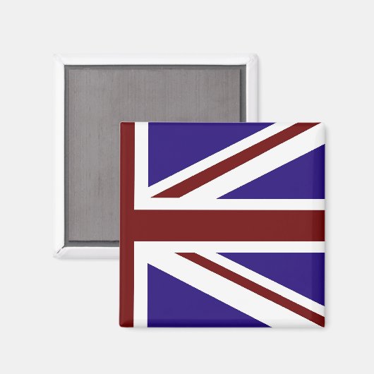 Britisches Flaggenmagnet Magnet (Vorderseite/Rückseite)