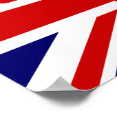 Britisches Flaggenposter | Design der Gewerkschaft Poster (Ecke)