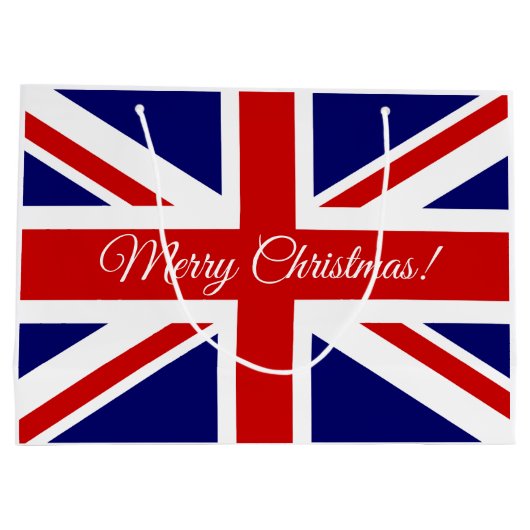 Britisches Gewerkschafts-Jackflagge Geschenk Große Geschenktüte (Rückseite)