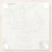 Britisches Guayana Glasuntersetzer (Rückseite)