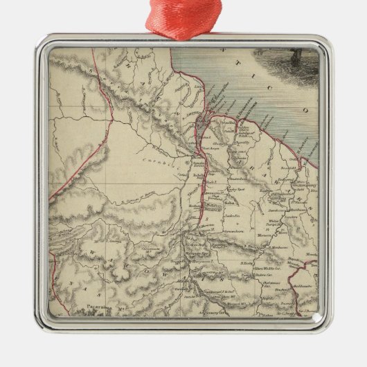 Britisches Guayana Silbernes Ornament (Vorne)