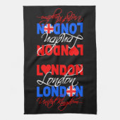 BRITISCHES Handtuch Londons (Vertikal)