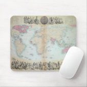Britisches Imperium weltweit Mousepad (Mit Mouse)