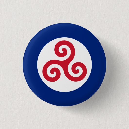 Britisches keltisches Abzeichen Button (Vorderseite)