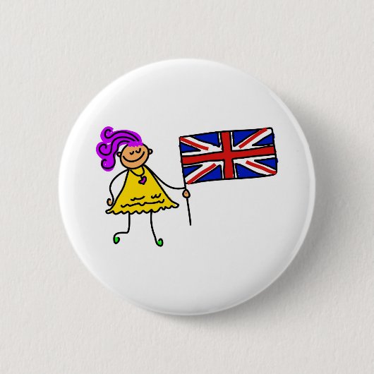 Britisches Kind Button (Vorderseite)