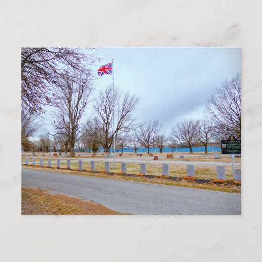 Britisches Kriegsdenkmal Postkarte (Vorderseite)