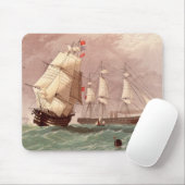 Britisches Kriegsschiff HMS Warrior Mousepad (Mit Mouse)