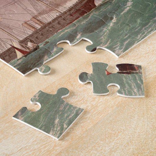 Britisches Kriegsschiff HMS Warrior Puzzle (Seite)